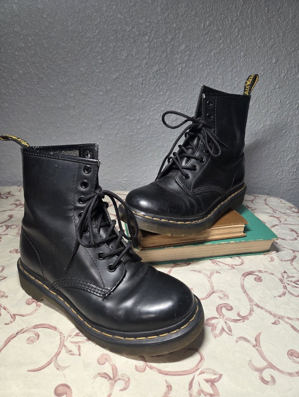Dr. Marten 1460 8-Hole Black Combat Boot Women’s 7/38